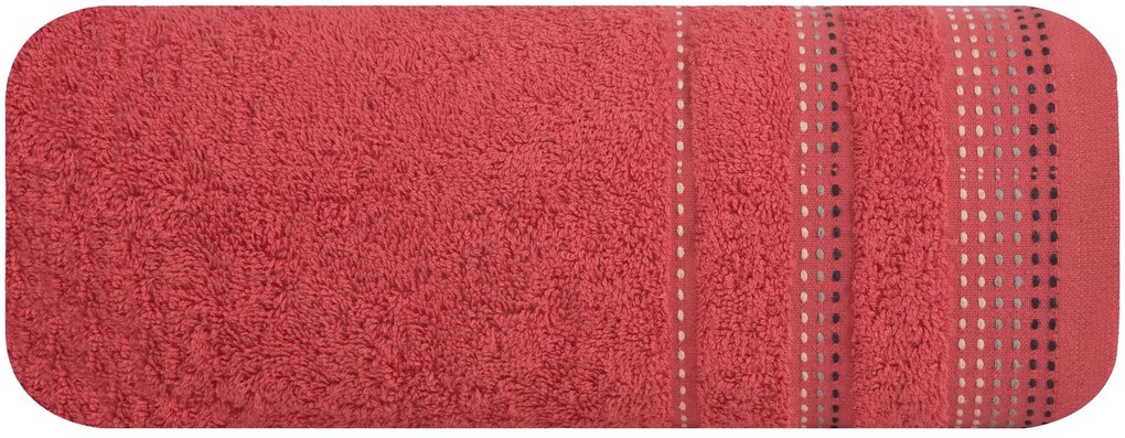 FROTÉ UTERÁK POLA15 SADA 6KS 50X90 CM ČERVENÁ