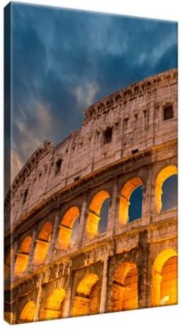 Obraz na plátne Rímska historická pamiatka koloseum 20x30cm 1410A_1S