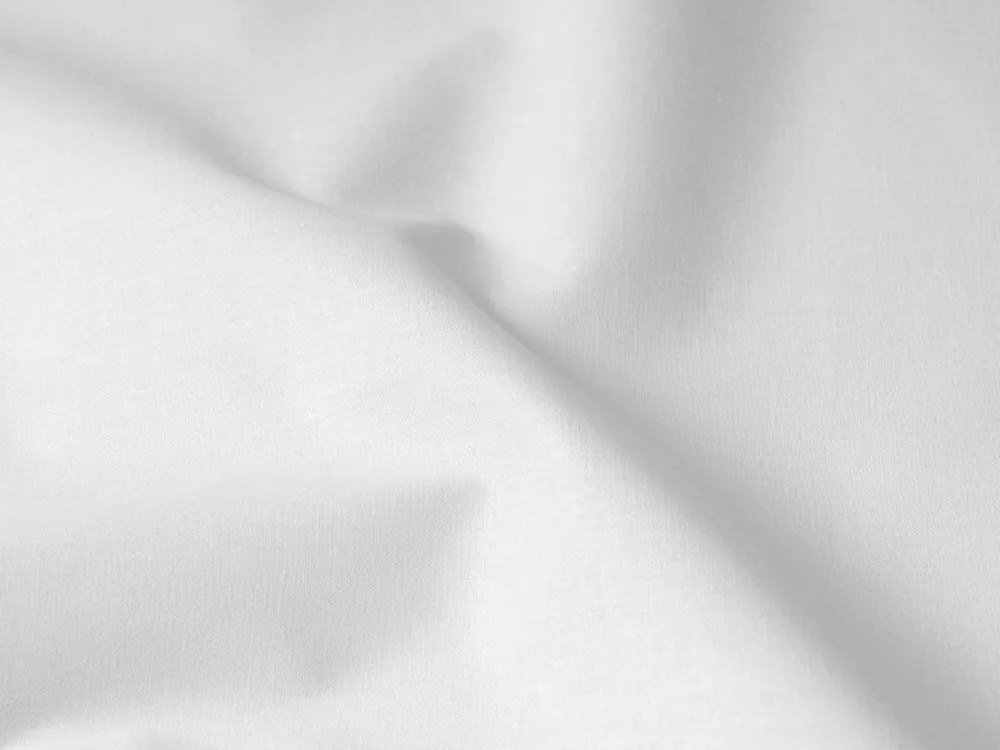 Bavlnená látka/plátno Moni MO-042 Biela - 170g/m2 - šírka 290 cm