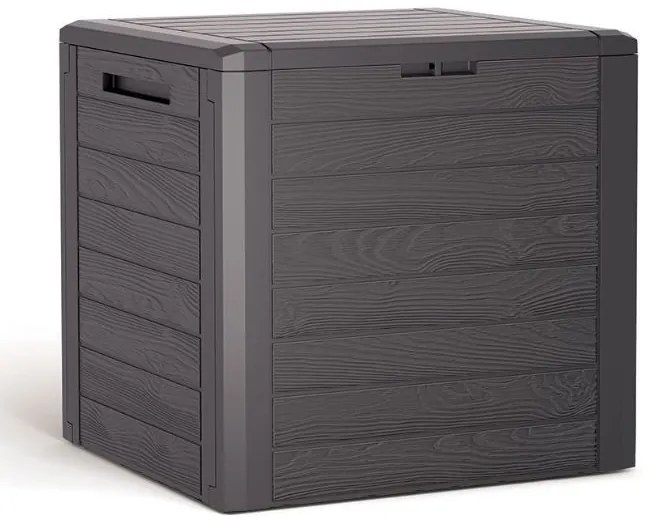 Záhradný box umbra 58,5cm 140L WOODEBOX