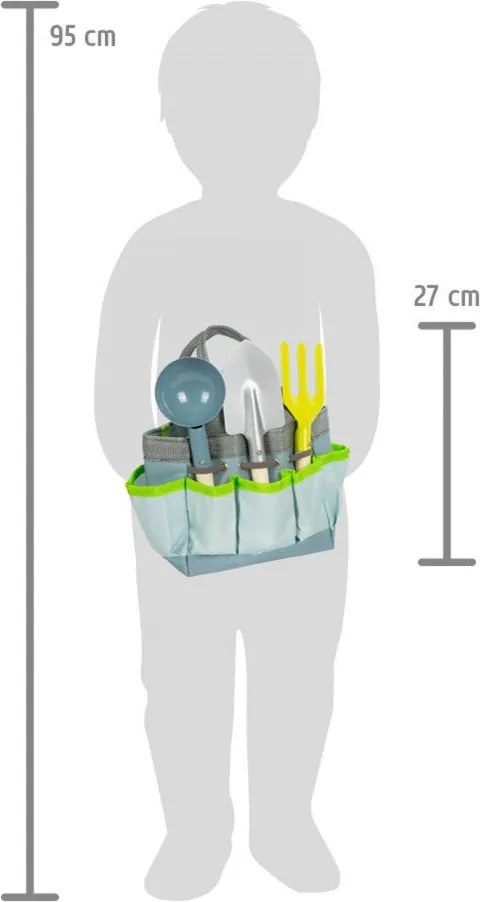 Záhradná taška so záhradným náradím / 8 dielov