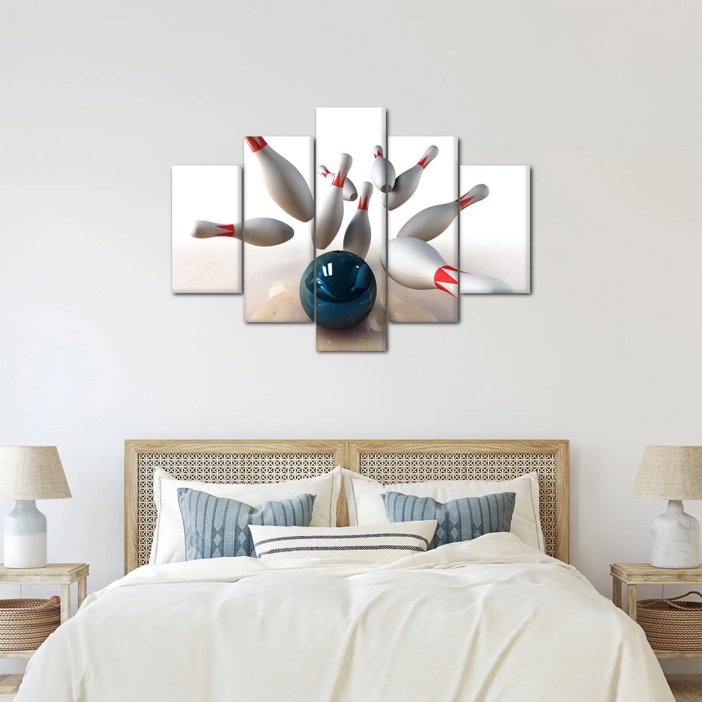 Obraz - Bowling (150x105 cm)
