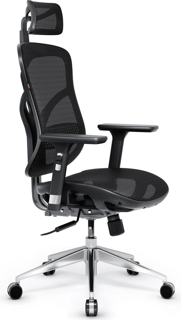 Kancelárska ergonomická stolička Diablo V-Basic, čierna