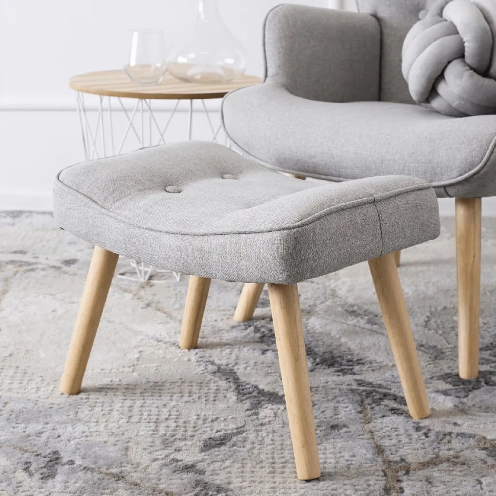 PROXIMA.store - Moderné kreslo LOZANO 2 FARBA: sivá