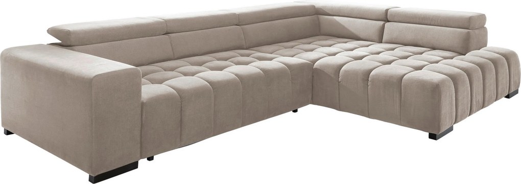 XXXLutz ROHOVÁ SEDAČKA, textil, béžová MID.YOU - Sedačky - 000694006501