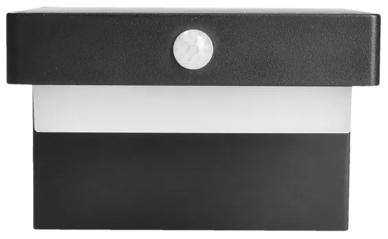 Solight WO7201 - LED solárne nástenné svietidlo s čidlom PALERMO LED/5W/2000mAh