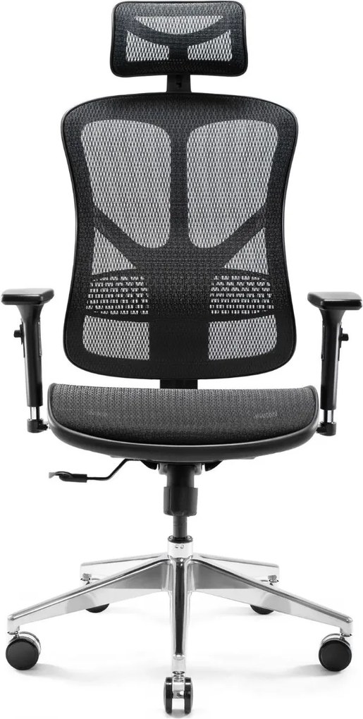 Diablo Chairs - Ergonomické kreslo Diablo V-Basic: čierne