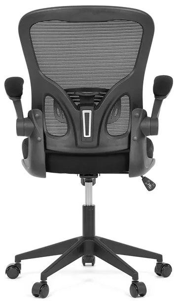 BONTEC Kancelárska stolička, hojdací mechanizmus, čierna, KA-V317 BK Farba: Modrá