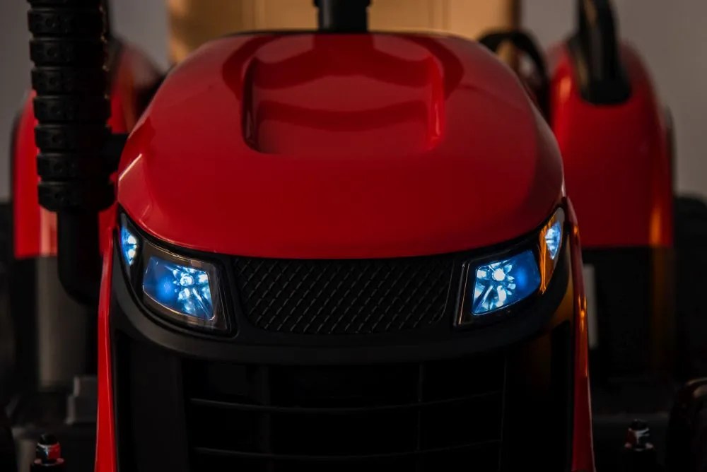 LEAN CARS Elektrický traktor BBH-030 červený