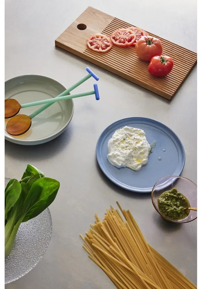 Sklenený šalátový príbor 2 ks Crave – Hübsch