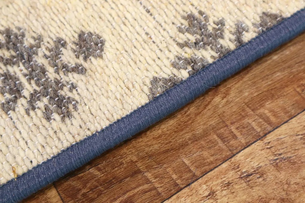 Ručne tkaný voňavý kusový koberec Vetiver 04, 120x170, béžová, exteriér, Mujkoberec Original