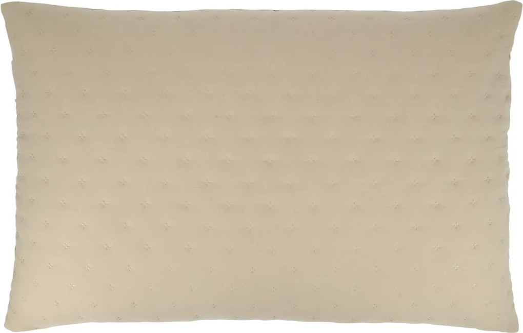 Mäkká béžová obliečka na vankúš Aix Soft – 90*60 cm