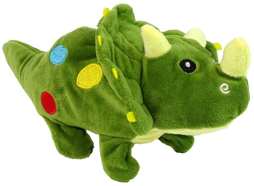 Lean Toys Interaktívny zelený Dinosaurus