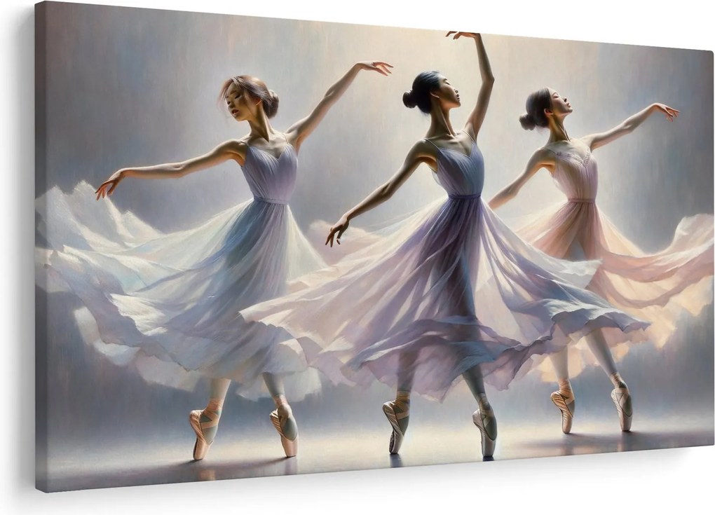 Obraz - Tri baletky (90x60 cm)