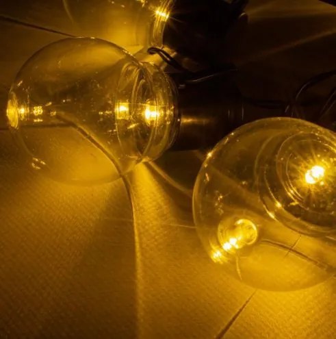 Nexos 55820 LED solárna svetelná reťaz s 10 žiarovkami
