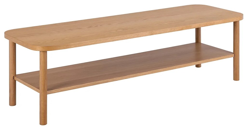 Konferenční stolek Banbury 150 cm dub přírodní lakovaný