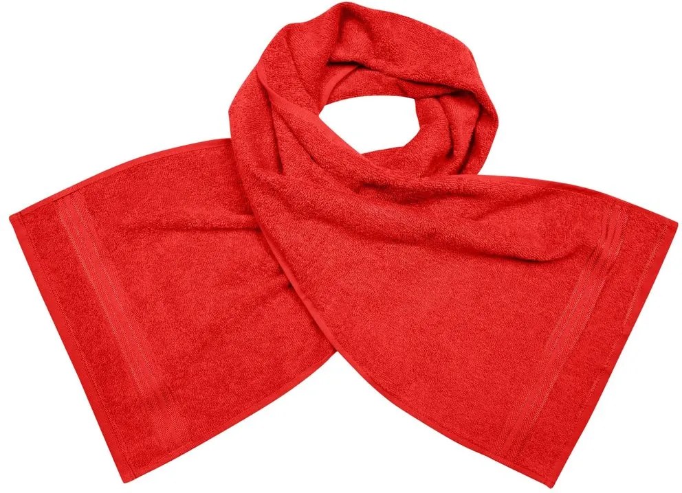 Myrtle Beach (Daiber) Športový uterák MB431 - Tomato | 130 x 30 cm