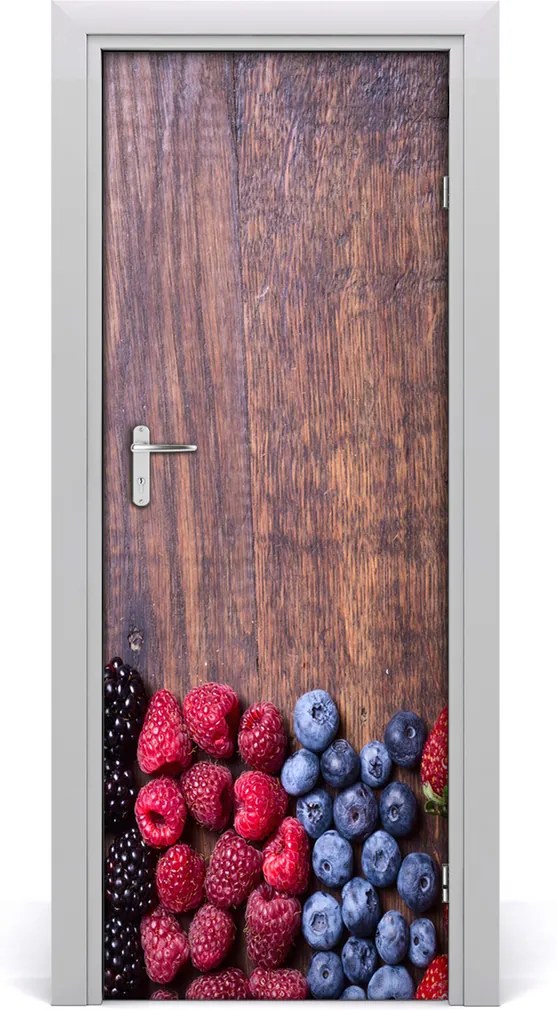 Fototapeta na dveře samolepící Lesní ovoce
