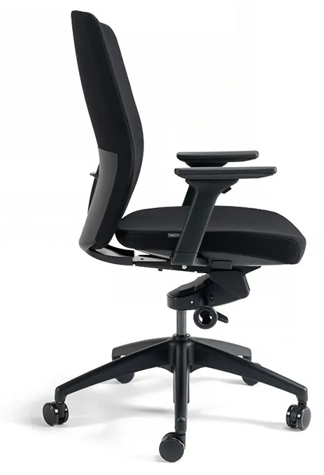 Kancelárska ergonomická stolička BESTUHL J2 BP — viac farieb, bez podhlavníka Červená 202