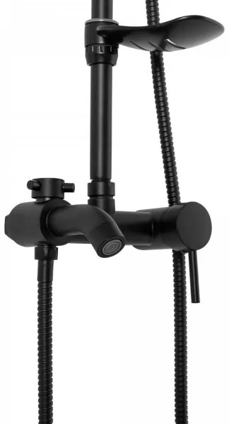REA-P7005 - Sprchová súprava LUIS matná čierna