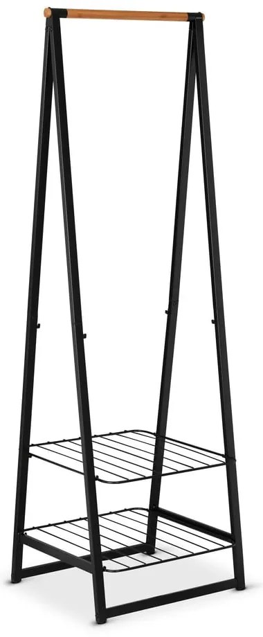 Čierny oceľový stojan na oblečenie Linn – Brabantia