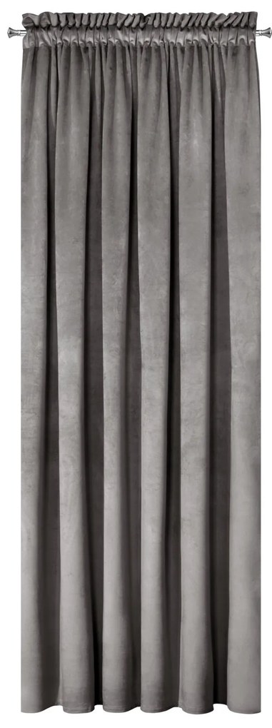 ZATEMŇOVACÍ ZÁVES NA PÁSKE PIERRE 140X300 CM SIVÁ
