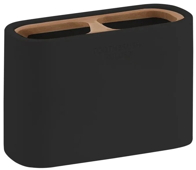 Gedy Sapho, NINFEA pohár na postavenie, čierna/bambus