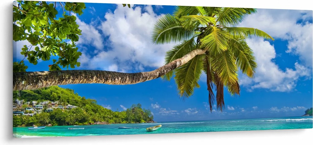 Obraz - Seychely (120x50 cm)