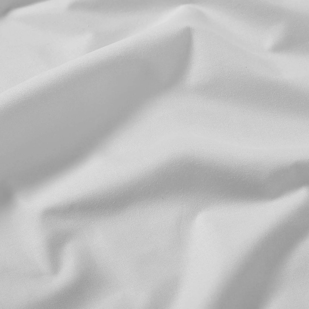 Goldea bavlnená napínacia plachta - svetlo sivá 90 x 200 cm