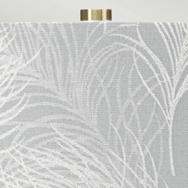 Elstead MILO-AB-TL-FDEB - Stolná lampa MILO 1xE27/60W/230V šedá