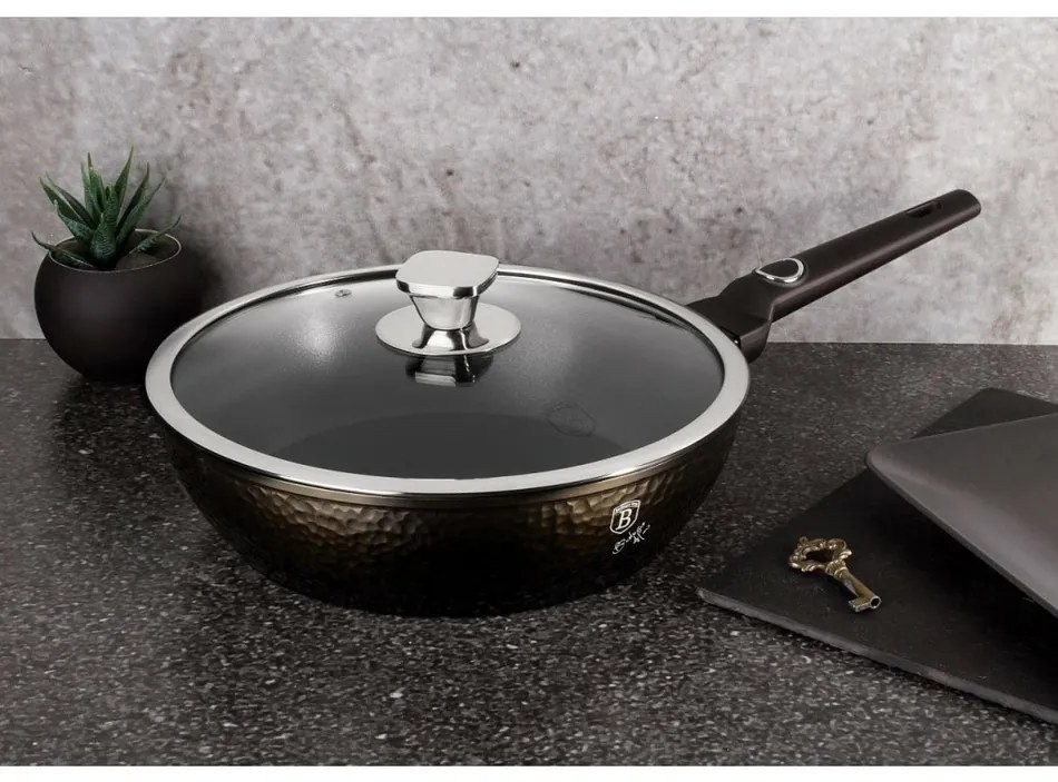 Berlinger Haus Panvica hlboká s titánovým povrchom 24cm Primal Gloss Collection