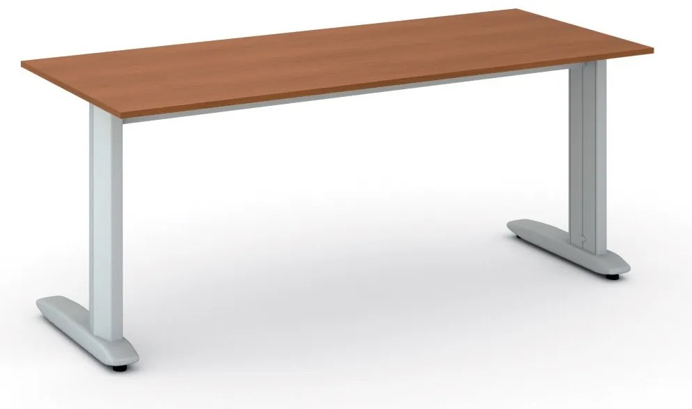 Kancelársky písací stôl PRIMO FLEXIBLE, 180x80 cm, čerešňa