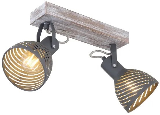 Globo 54661-2 - Bodové svietidlo MORI 2xE27/40W/230V