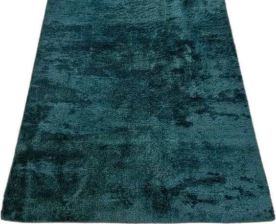 Mäkký huňatý koberec Plush Deluxe v tyrkysovej farbe Rozmer: 120x170 cm