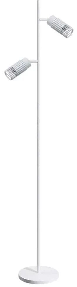 Stojacia lampa VERTICAL 2xGU10/8W/230V biela