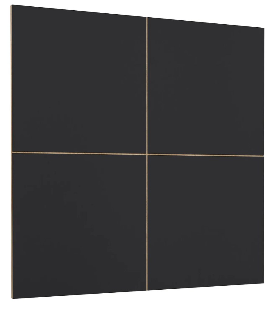 Nástenný panel Celcey Typ 03 (dub wotan + čierna). Akcia -20%. Vlastná spoľahlivá doprava až k Vám domov. 1108321