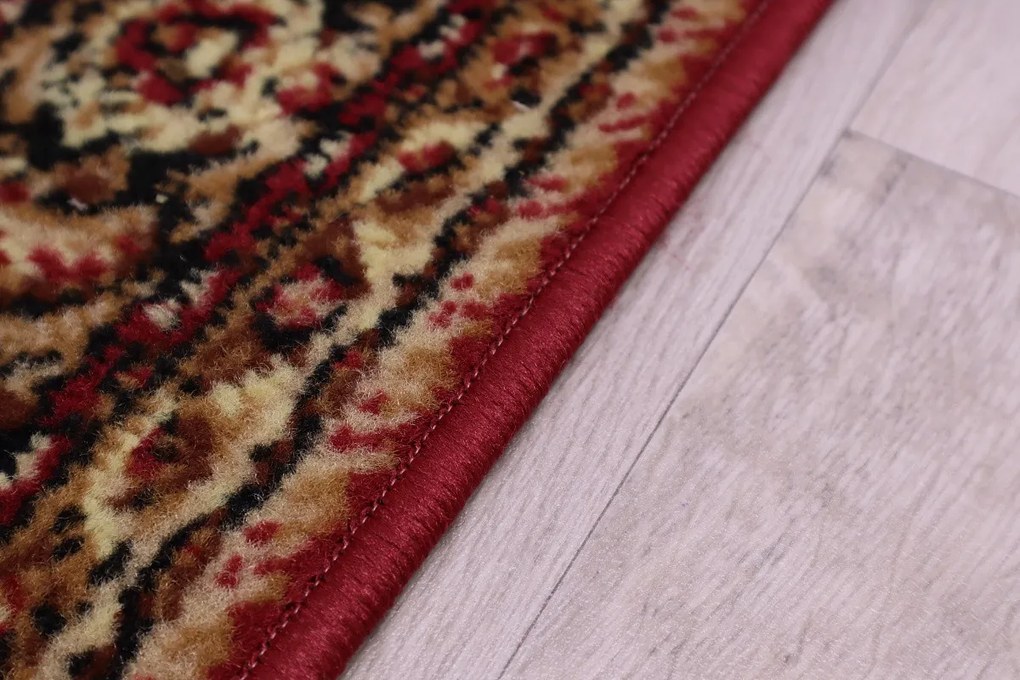 Behúň na mieru Samira New 12003-023 red, šíre 100 cm, červená, chodba / predsieň, Weltom