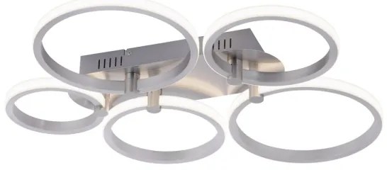 Leuchten Direkt - LED Prisadený luster JOHANNA 2xLED/11,5W/230V+2xLED/9W+1xLED/7W