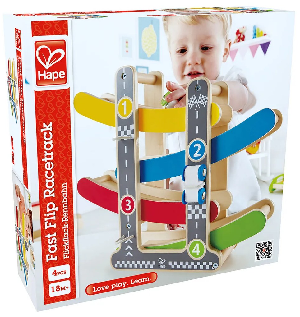 Hape Dráha pre autíčka, 28,3 x 31,7 x 7,9 cm