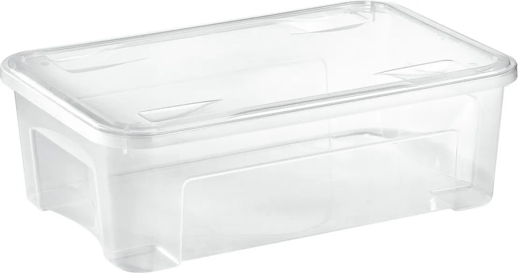 Tontarelli Úložný Combi box s víkem 29,5 l, transparentná