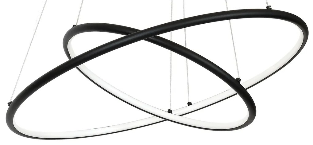 Závesné LED svietidlo Orion, 2x LED 53w, 3000k, b