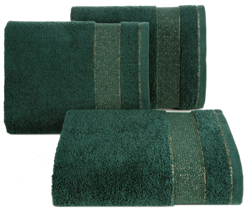 FROTÉ UTERÁK NESSY 50X90 CM TMAVOZELENÁ