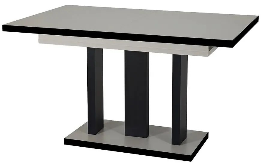 Rozkladací stôl Appia Black 210 kašmír