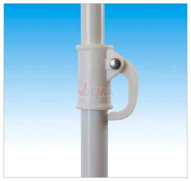 DEMA Plážový slnečník 160 cm UV30 Hawaii, modrý