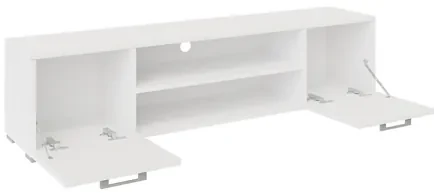 TV stolík/skrinka Toteri 2D, Farby: biela