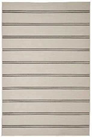 IKEA VIRKLUND Koberec béžový/tmavošedý 160x230 cm