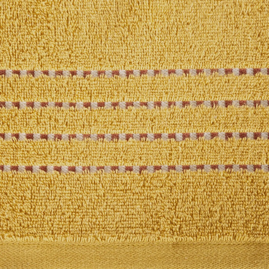 FROTÉ UTERÁK FIORE 50X90 CM HORČICOVÁ