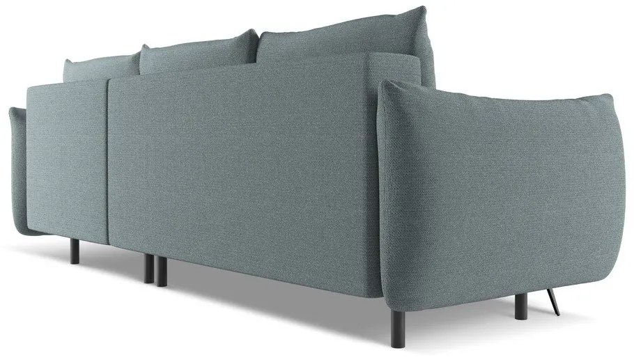 Svetlomodrá rohová pohovka (pravý roh) Malie – Makamii