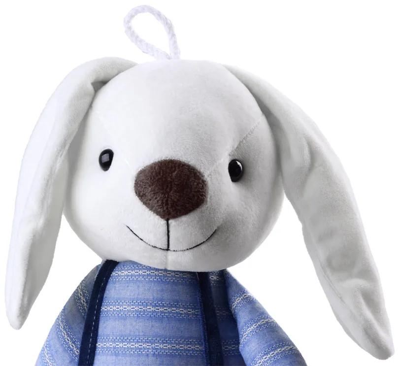 Jokomisiada Plyšový zajačik – tmavo modrý 60 cm