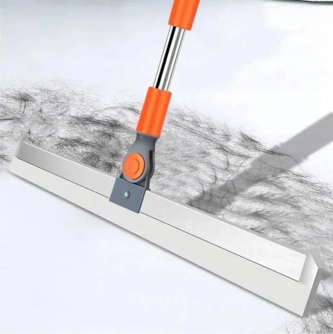 Teleskopická stierka strieborná